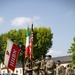 Change of command ceremony welcomes Lt. Col. Corbett Baxter to Headquarters and Headquarters Battalion