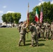 Change of command ceremony welcomes Lt. Col. Corbett Baxter to Headquarters and Headquarters Battalion