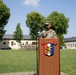 Change of command ceremony welcomes Lt. Col. Corbett Baxter to Headquarters and Headquarters Battalion