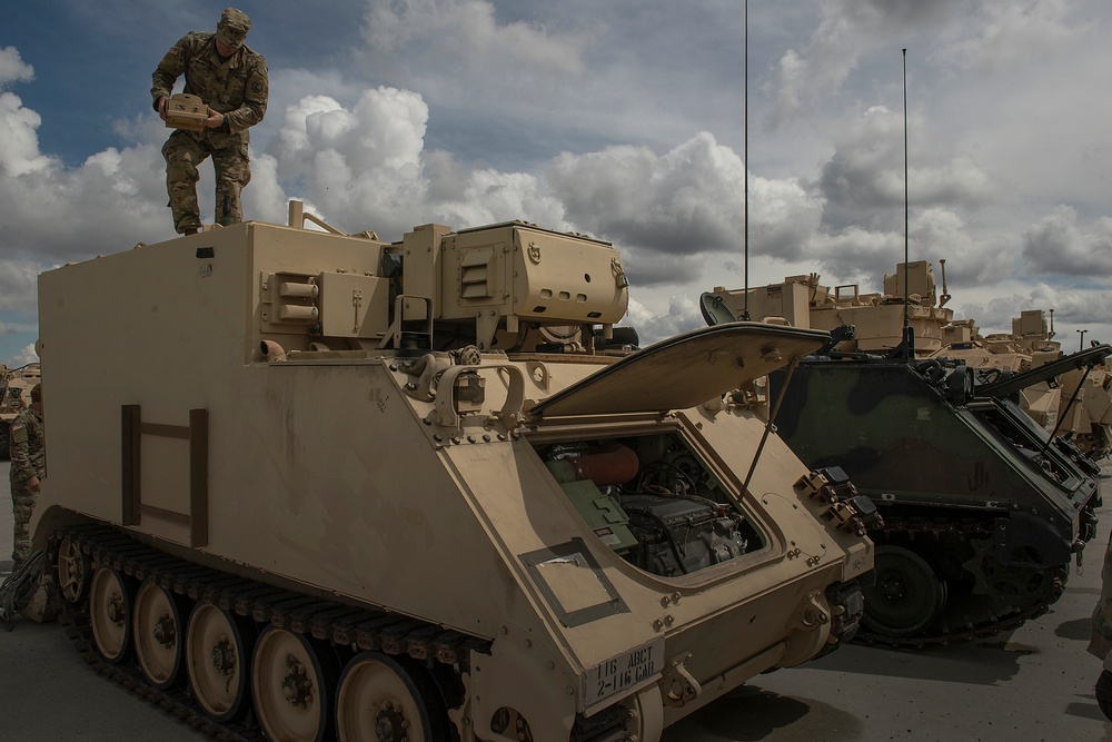 Idaho Army National Guard Annual Training 2022 - CAB Gearing Up