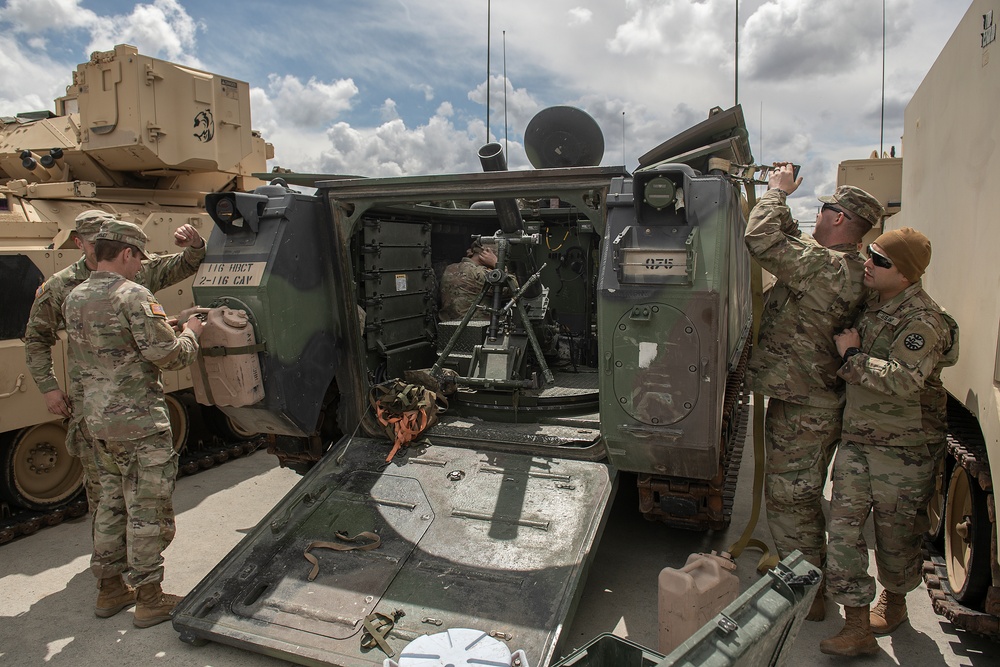 Idaho Army National Guard Annual Training 2022 - CAB Gearing Up