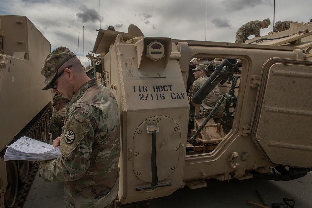 Idaho Army National Guard Annual Training 2022 - CAB Gearing Up
