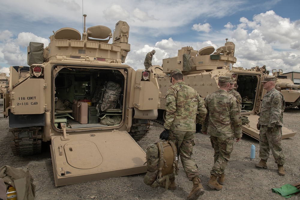DVIDS Images Idaho Army National Guard Annual Training CAB Gearing Up Image Of