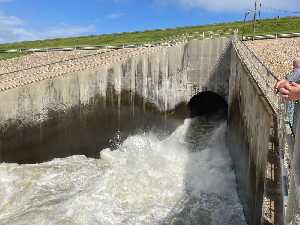 Perry Dam releases at 4,000 cfs following recent rain