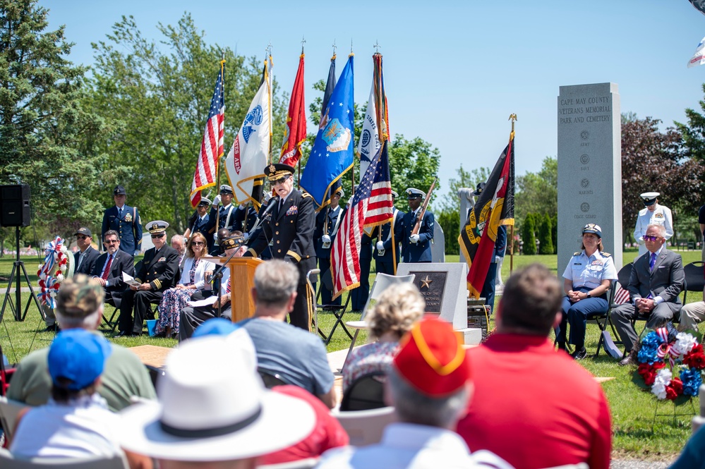 TCCM personnel participate in Cape May County Memorial Day ceremony