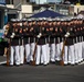 Marines with the Silent Drill Platoon participated in the pre-race ceremony before the Coca-Cola 600 at Charlotte Motor Speedway this weekend.