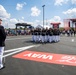 Marines with the Silent Drill Platoon participated in the pre-race ceremony before the Coca-Cola 600 at Charlotte Motor Speedway this weekend.