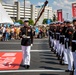 Marines with the Silent Drill Platoon participated in the pre-race ceremony before the Coca-Cola 600 at Charlotte Motor Speedway this weekend.