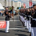 Marines with the Silent Drill Platoon participated in the pre-race ceremony before the Coca-Cola 600 at Charlotte Motor Speedway this weekend.