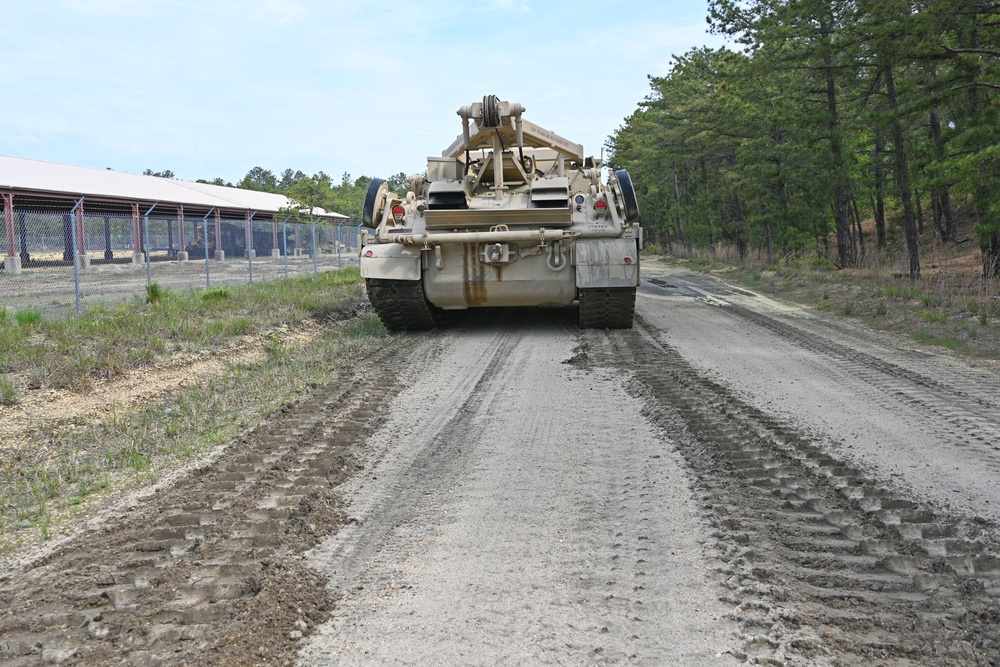 Fort Dix –  NJARNG RTS-M / Vehicle Recovery School