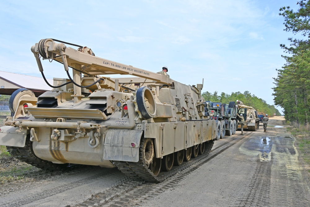 Fort Dix –  NJARNG RTS-M / Vehicle Recovery School