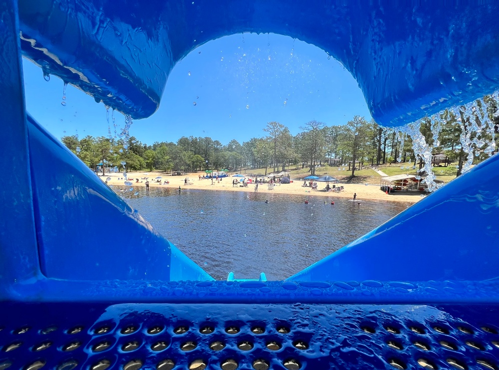 Smith Lake Beach opens with a splash