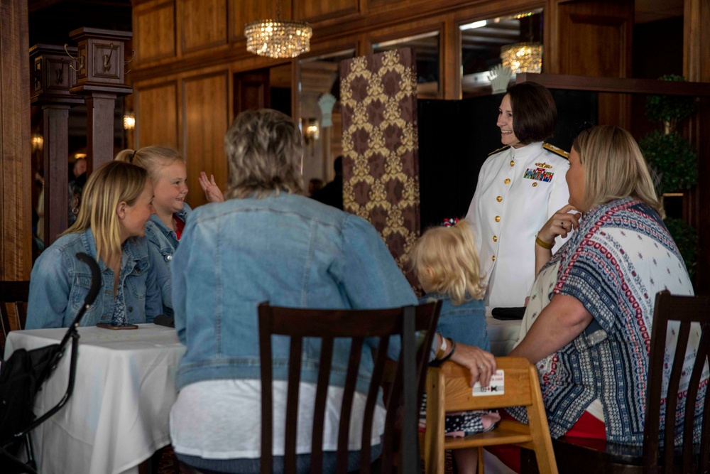 NSTC Commander Participates in a Gold Star Breakfast and the Chicago Memorial Day Parade