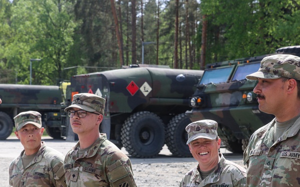 US Army 3rd Infantry Division command visits deployed Soldiers