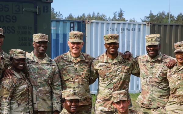 US Army 3rd Infantry Division command visits deployed Soldiers