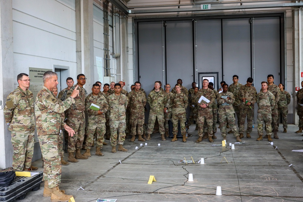 US Army 3rd Infantry Division command visits deployed Soldiers