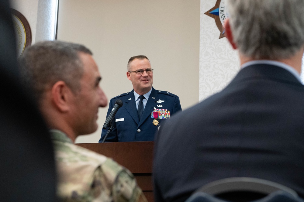 618th AOC Change of Command