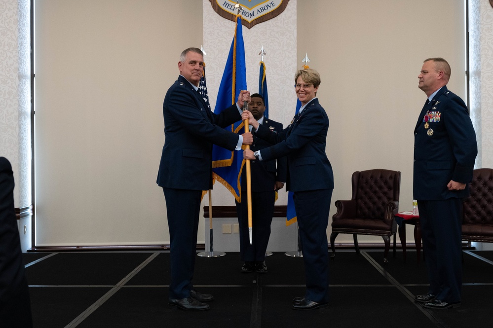 618th AOC Change of Command