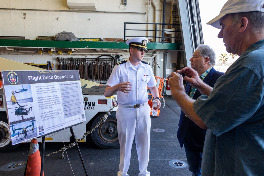 USS Portland (LPD 27) Hosts Public Tours at LA Fleet Week