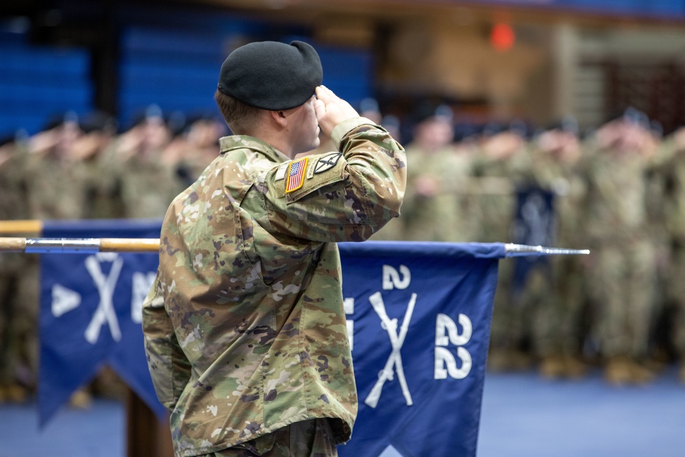 2nd Battalion, 22nd Infantry Regiment Change of Command Ceremony 2022