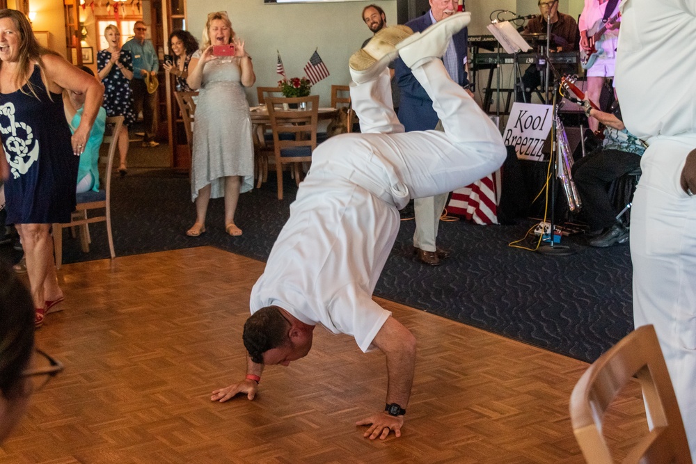 LA Fleet Week "Burger Bash" at Cabrillo Yacht Club