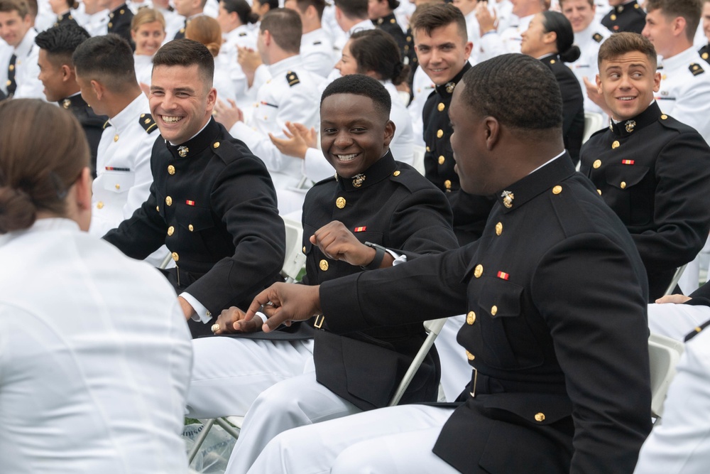 U.S. Naval Academy’s Class of 2022 graduation and commissioning ceremony