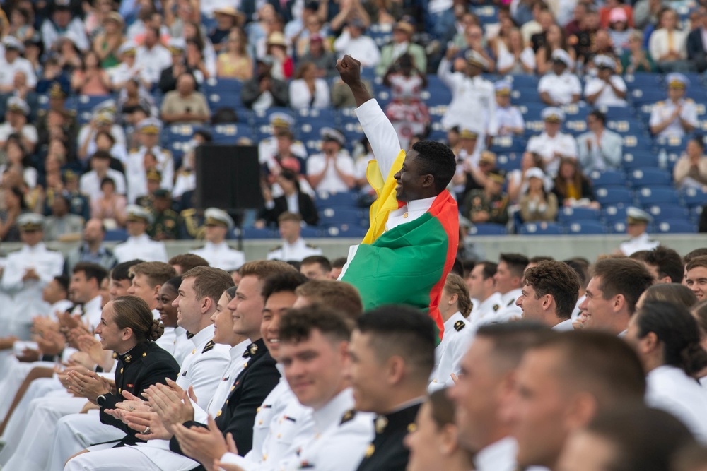 U.S. Naval Academy’s Class of 2022 graduation and commissioning ceremony