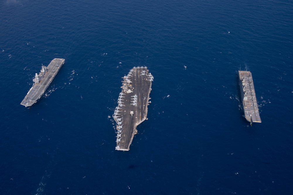 The Harry S. Truman Carrier Strike Group is on a scheduled deployment in the U.S. Naval Forces Europe area of operations, employed by U.S. Sixth Fleet to defend U.S., Allied and Partner interests.