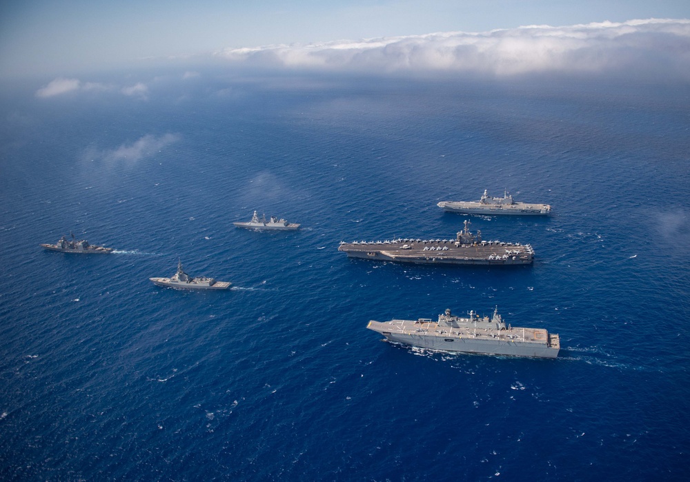 The Harry S. Truman Carrier Strike Group is on a scheduled deployment in the U.S. Naval Forces Europe area of operations, employed by U.S. Sixth Fleet to defend U.S., Allied and Partner interests.