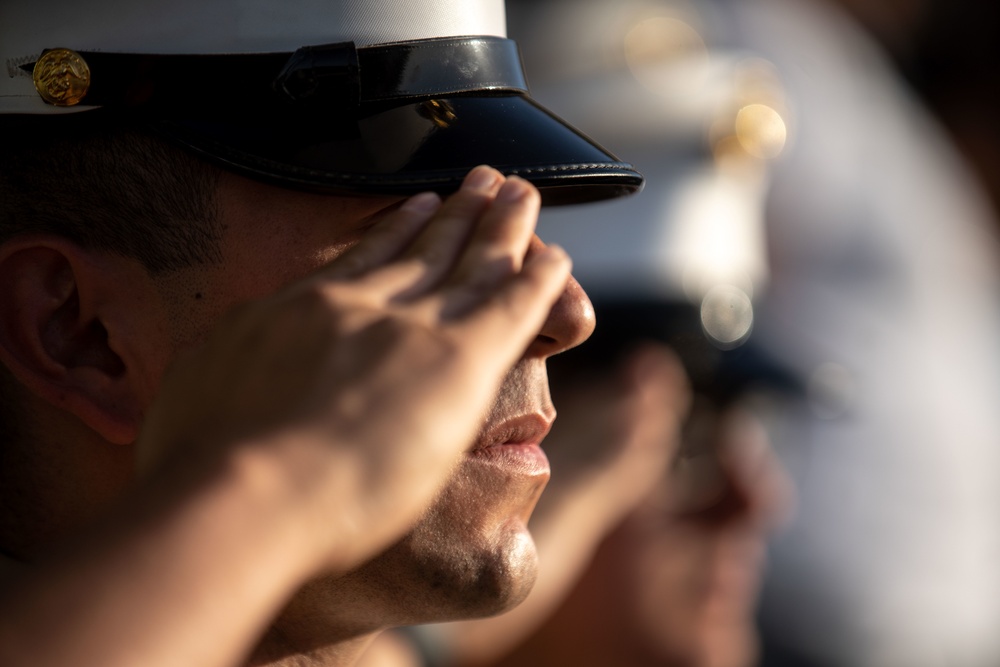 LA Fleet Week: Marines, Sailors attend Dodger Game for Memorial Day