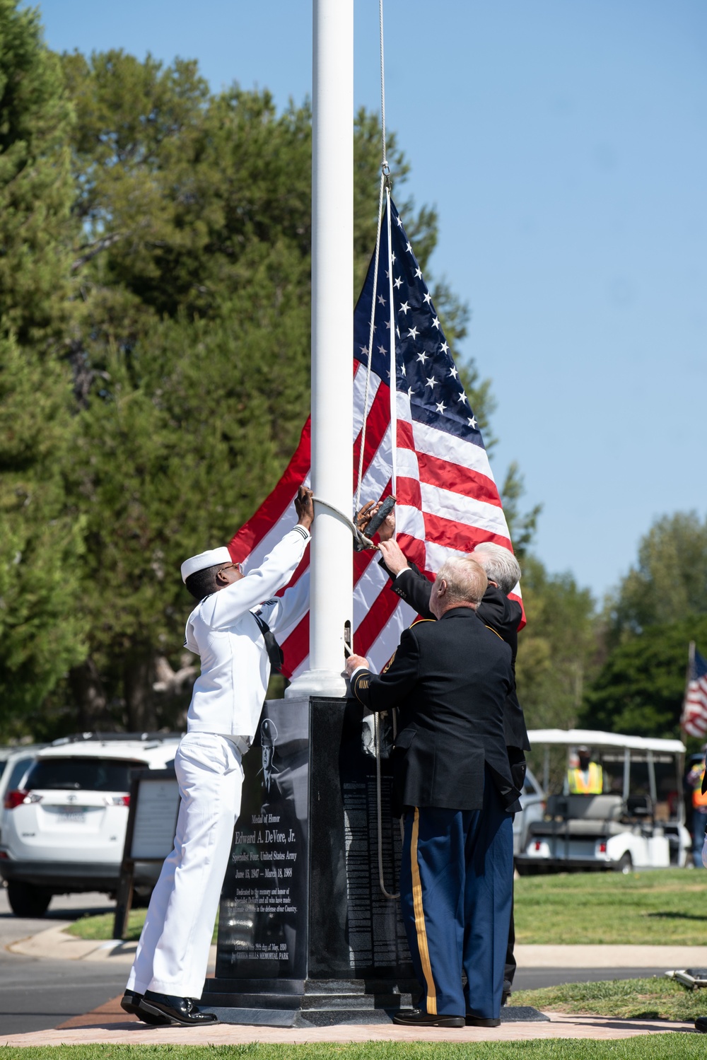 LA Fleet Week: Memorial Day Ceremony at Green Hills Memorial Park