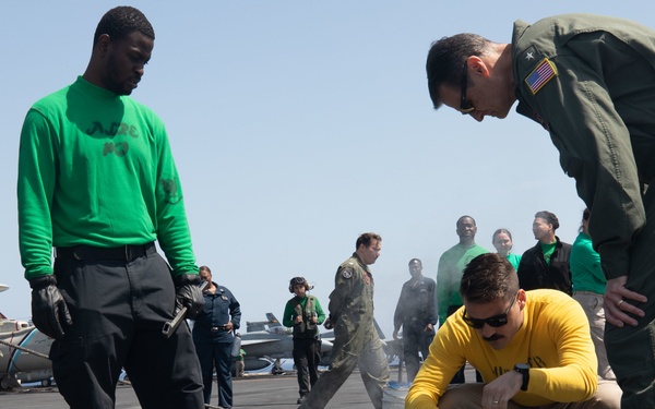 Commander Carrier Strike Group 8 holds Change of Command