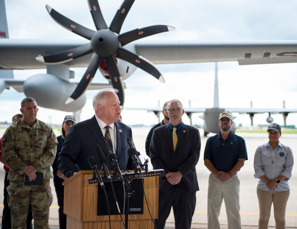 Gov. Walz Introduces the Service Bonuses