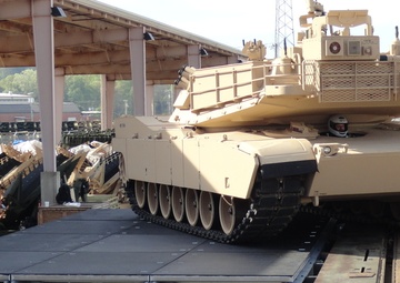 New U.S. expeditionary rail embarkation capability, deterrent tested in Europe -- RAIL kit is designed for rapid deployment, assembly, maneuverability of heavy armor