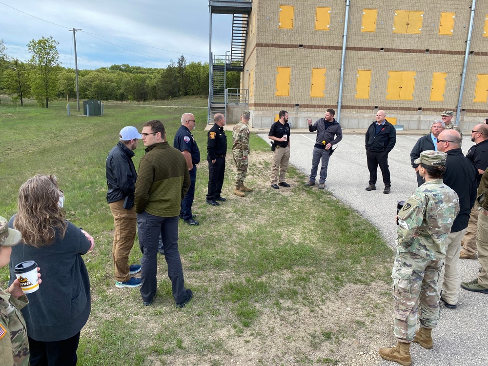 Fort McCoy hosts May 2022 Community Leader Engagement for local law enforcement, civic leaders