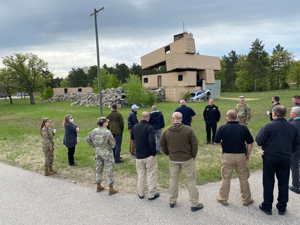 Fort McCoy hosts May 2022 Community Leader Engagement for local law enforcement, civic leaders