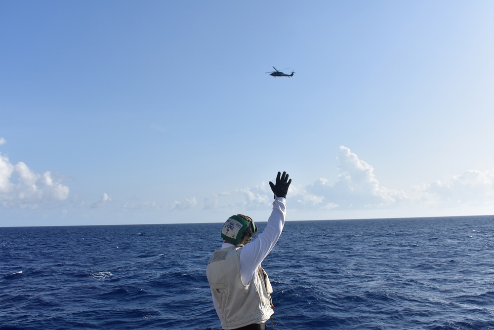 USS Billings Conducts Flight Quarters