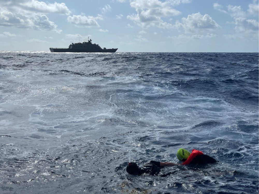 USS Billings Conducts RHIB Ops