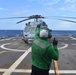 HSC 28 Conducts Flight Ops on USS Billings