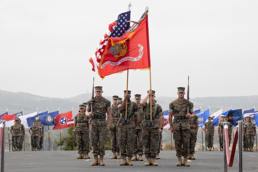 MWSS-372 holds change of command ceremony