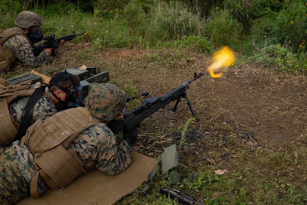 Bravo Co. 3rd LSB conducts convoys at Jungle Warfare Training Center