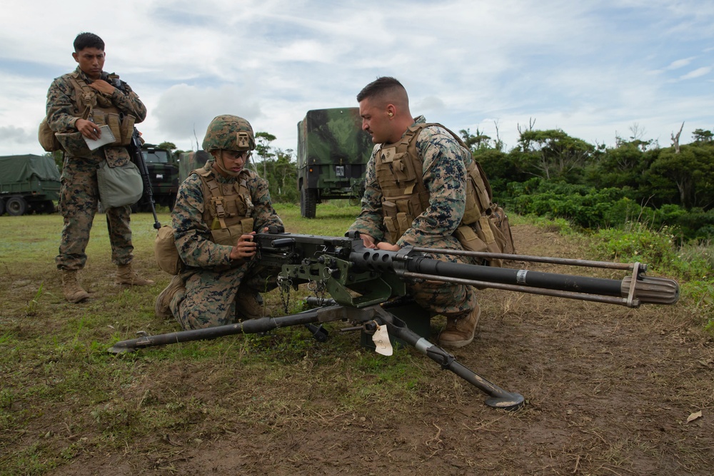 Bravo Co. 3rd LSB conducts convoys at Jungle Warfare Training Center