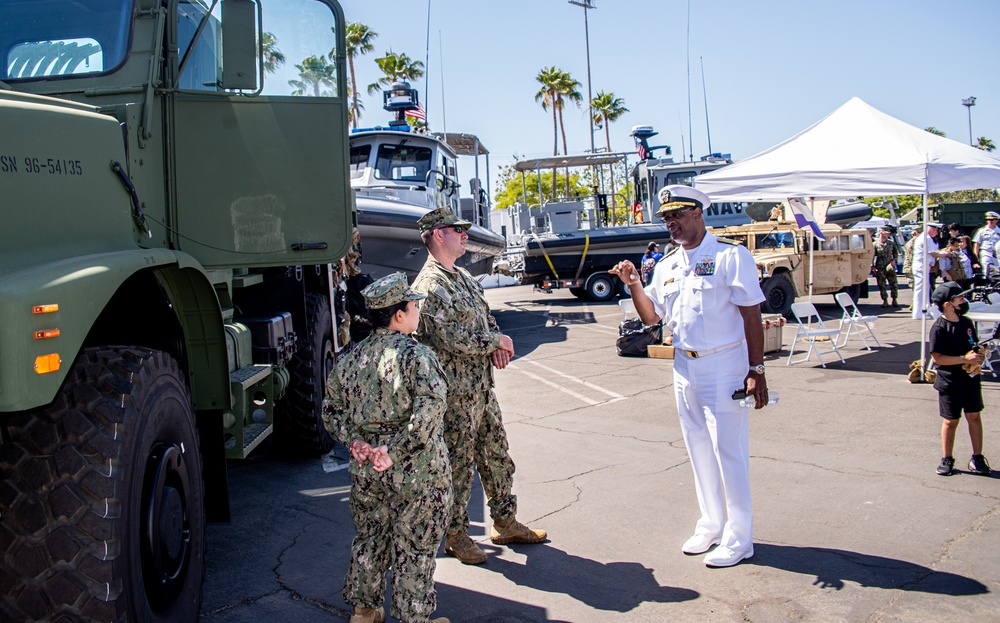 Maritime Expeditionary Security Group (MESG) 1 Participates during Los Angeles Fleet Week Expo