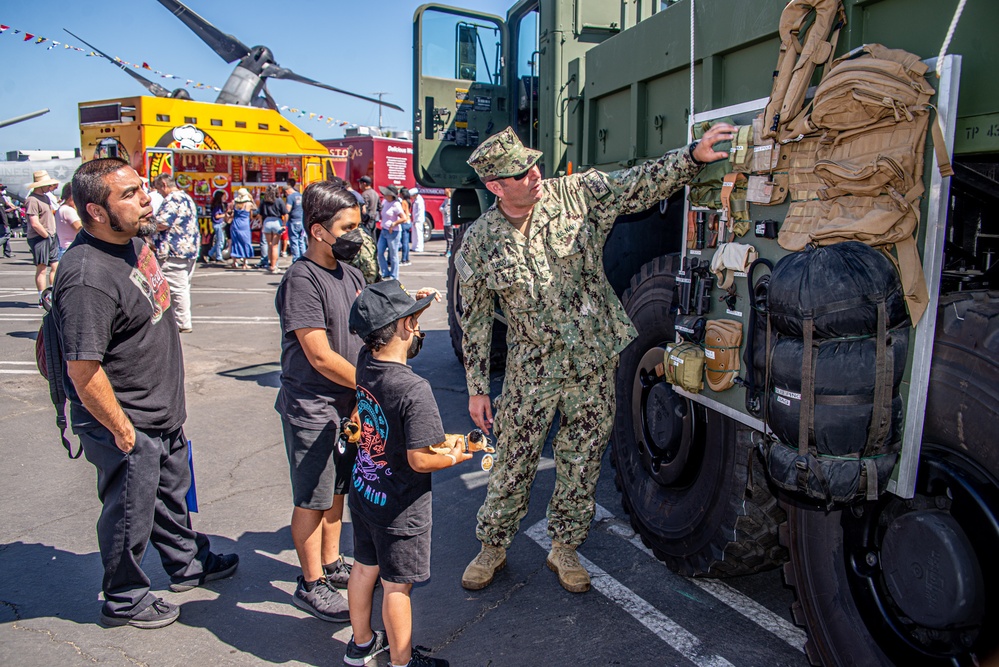 Maritime Expeditionary Security Group (MESG) 1 Participates during Los Angeles Fleet Week Expo