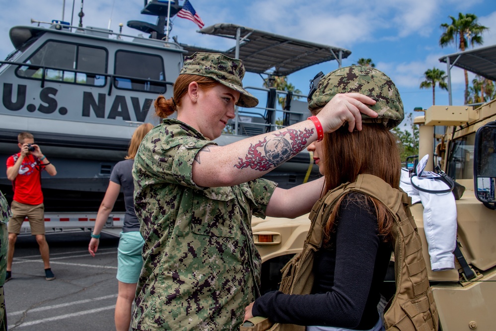 Maritime Expeditionary Security Group (MESG) 1 Participates during Los Angeles Fleet Week Expo