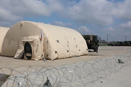 549th Hospital Center set up a fully functional tactical operations center