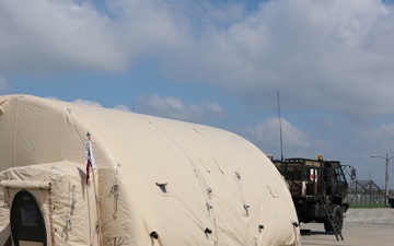 549th Hospital Center set up a fully functional tactical operations center