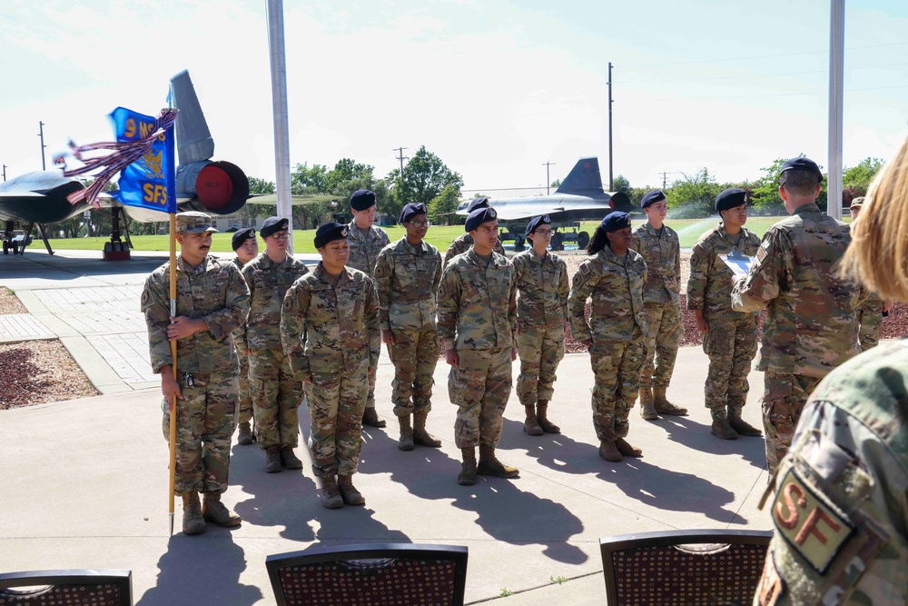 Beale AFB National Police Week Closing Ceremony