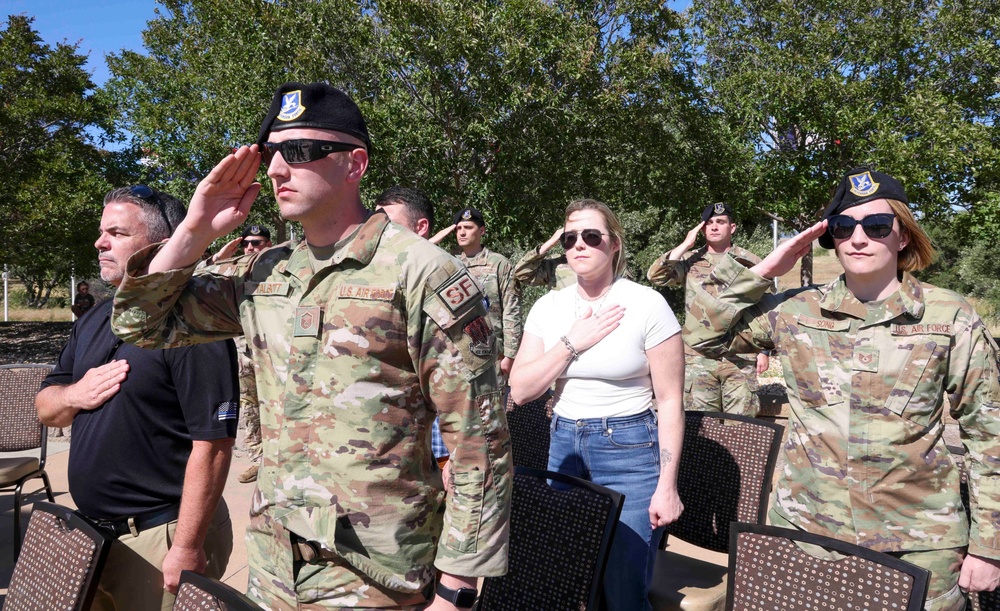 Beale AFB National Police Week Closing Ceremony