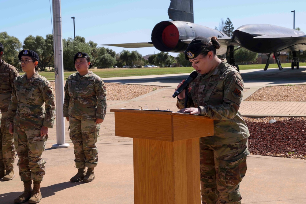 Beale AFB National Police Week Closing Ceremony